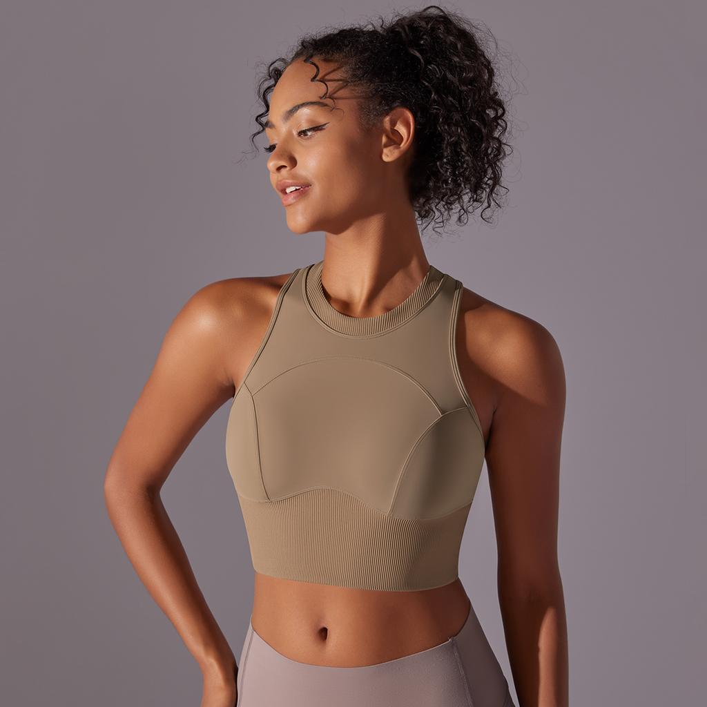 Nessaj Женский спортивный бюстгальтер для йоги пуш-ап с открытой спиной для тренировок, майка для тренажерного зала, фитнеса, йоги, нижнее белье