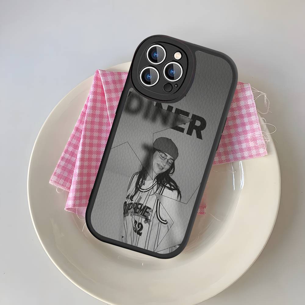 Чехол для телефона SINGER LUNCH B-BILLIES Для IPhone 16 15 14 13 12 11 Pro Max Plus 16E Мягкая кожаная крышка