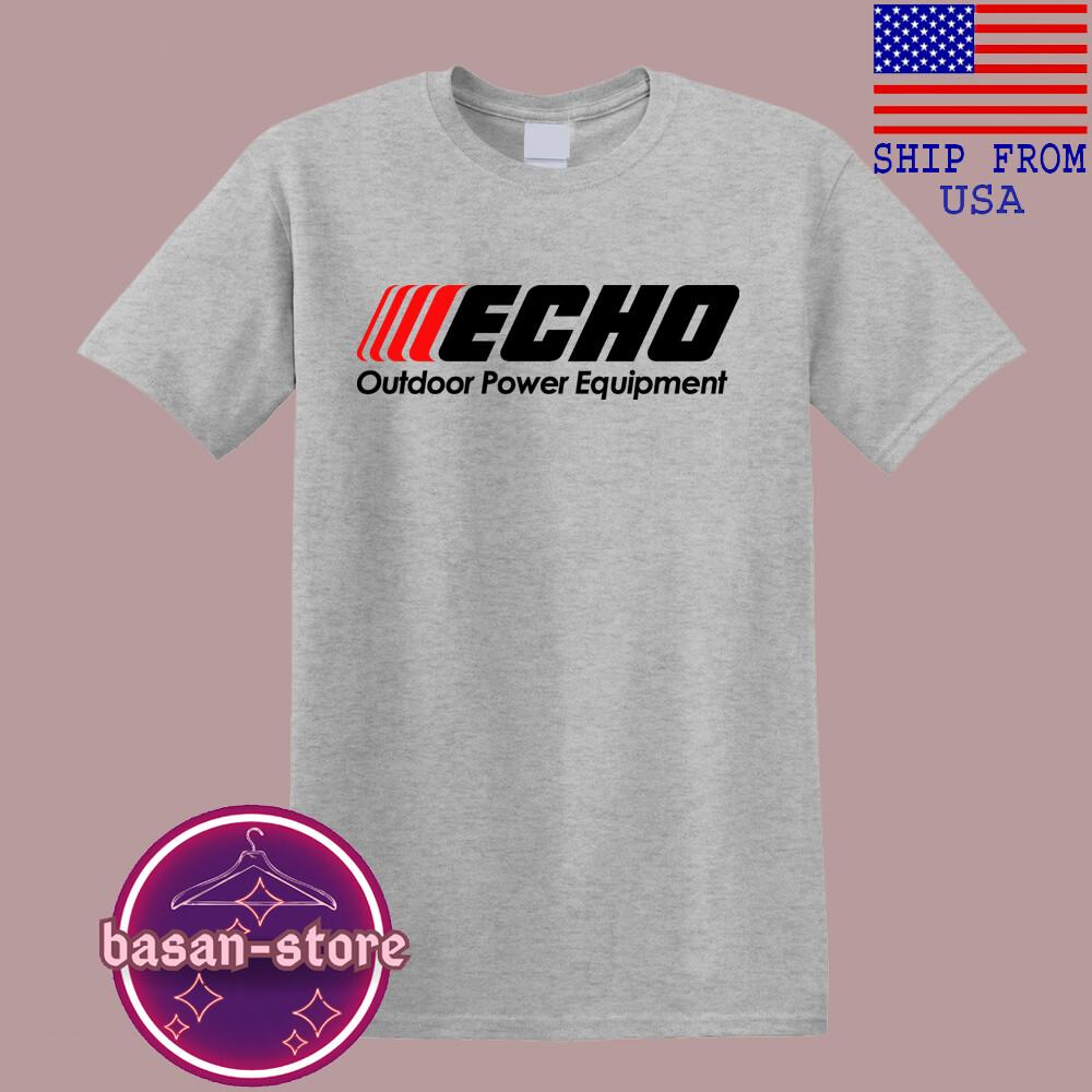 Echo Outdoor Power Equipment Men#039;s Grey Size S5XL Unisex T-Shirt