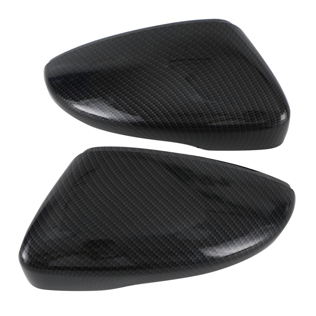 Left & Right Rear Door Wing View Mirror Cover Cap 3C8857537 For VW Jetta Passat