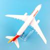 Масштаб 1/400 16 см Модель самолета Airbus A330 авиакомпании Iberia (Испания) Литой металлический самолет