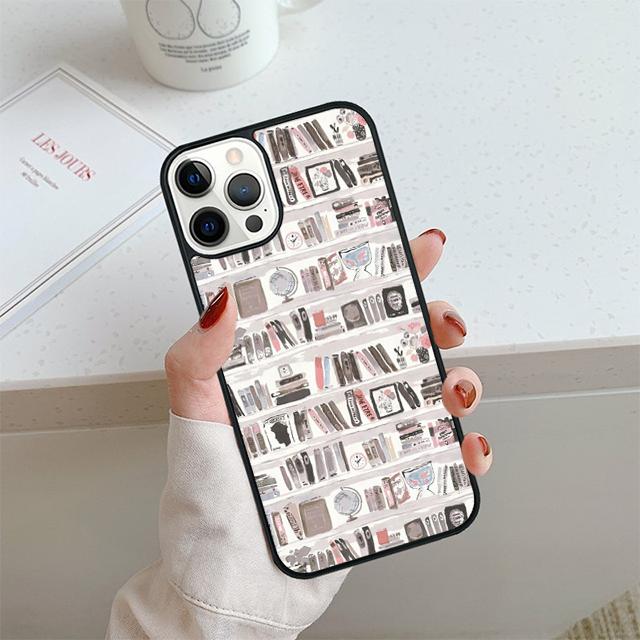 Чехол для телефона 'Библиотечная книга' для iPhone 17 Air 14 15 16 13 12 Чехол для Apple iPhone 17 Air 14 15 16 Pro Max 6S Plus Coque