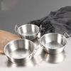 Stainless Steel Bowl Double Ear Handle Food Container