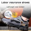 Модная мужская защитная обувь без стального подноска, противоударная, устойчивая к проколам, легкие рабочие ботинки, изоляция 6 кВ, мужская рабочая обувь, мужская безопасность