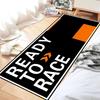 Racing Motorcycle Mat: Anti-Slip Long Garage Carpet, Cool Display Rug For Home Decor