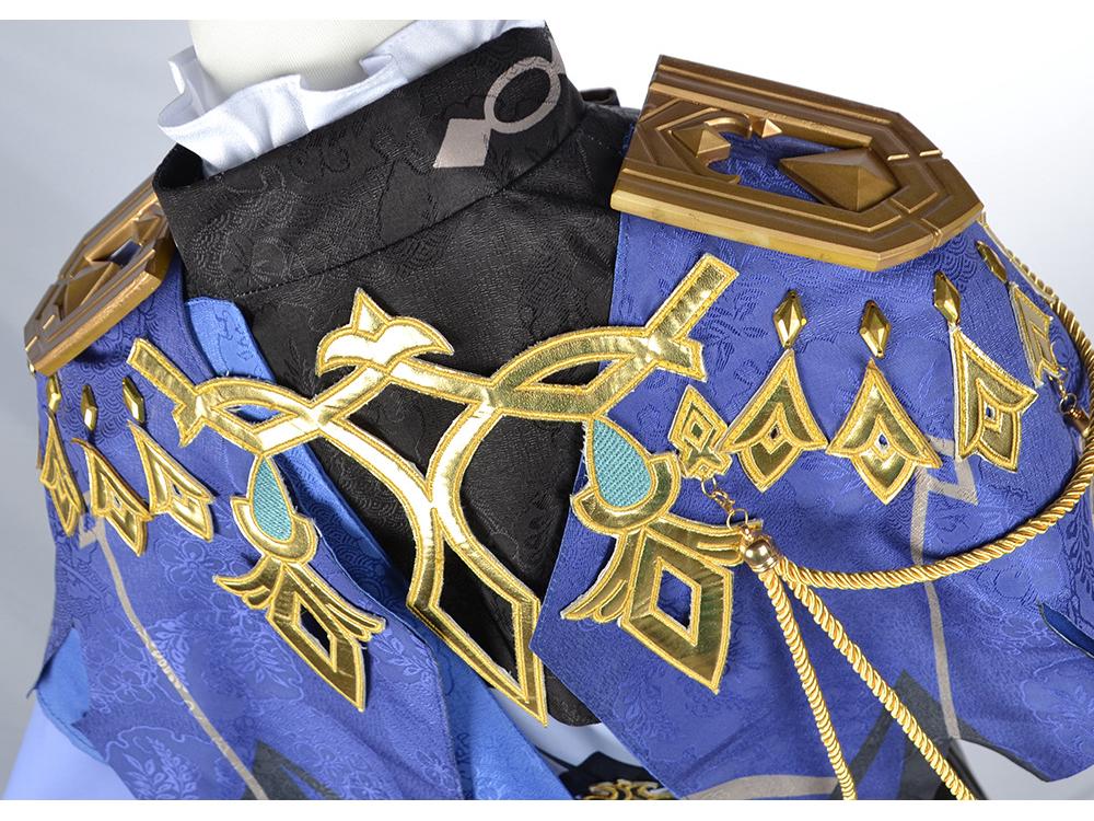 Clorinde Cosplay Set - Genshin Impact Fontaine Agent Full Costume for Women