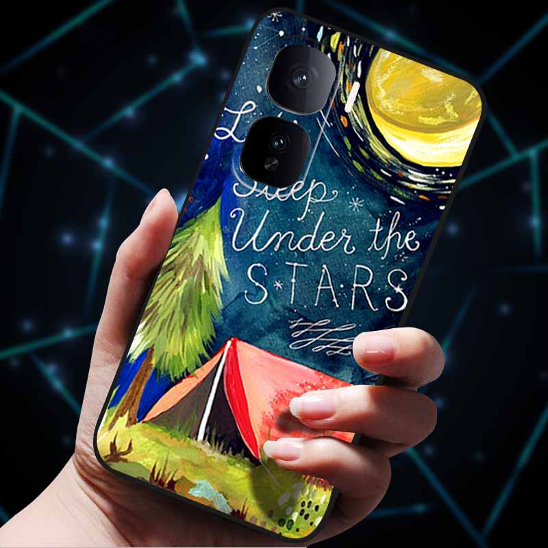 3D Цветочный тисненый чехол Fundas для vivo iQOO Neo 10 Чехол 10Pro Мягкий силиконовый чехол для телефона для vivo iQOO Neo 10 Pro Задняя крышка Coque Сумка