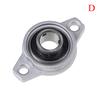 1Pcs 8Mm 10Mm 12Mm 15Mm Self-Aligning Kfl08 Kfl10 Kfl12 Kfl15 Bore Zinc Alloy Pillow Bearing Mounted Block Cast Housing