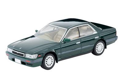 Tomica Limited Vintage Neo LV-N238c Nissan Laurel Twin Cam 24V Medalist Green 89 Year Готовый продукт