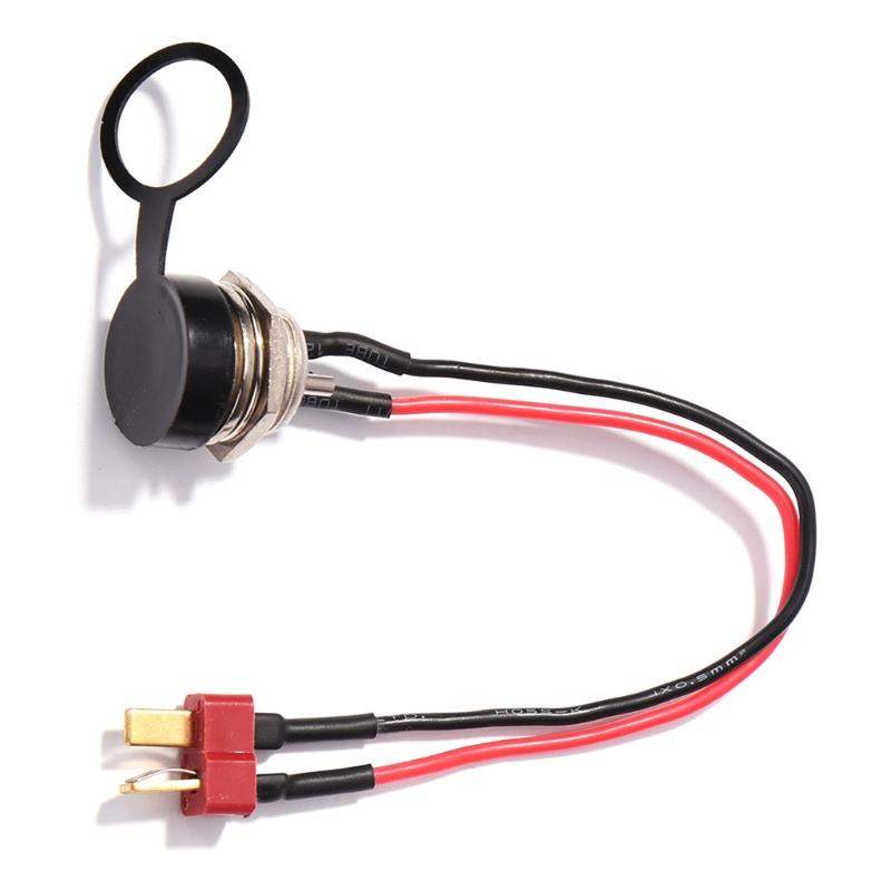 10-дюймовый электрический самокат Часть Порт зарядки Мощное зарядное устройство Кабель для зарядки с разъемом T-образный для Kugoo M4 Запасные аксессуары