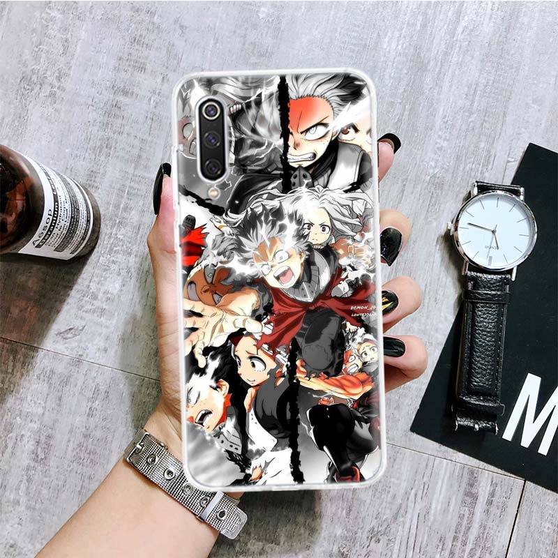 Чехол для телефона с рисунком «Мой герой Академии» для Xiaomi Redmi Note 10 9 8 11 Pro 11T 11S 10S 9S 9A 9C 9T 8T 8A 7 7A 5 с художественным рисунком