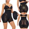 Laced Butt Lifter Shapewear for Women Tummy Control Padded Panties High Waisted Underwear Slimming Body Shaper Shorts Hip Enhancer Panty