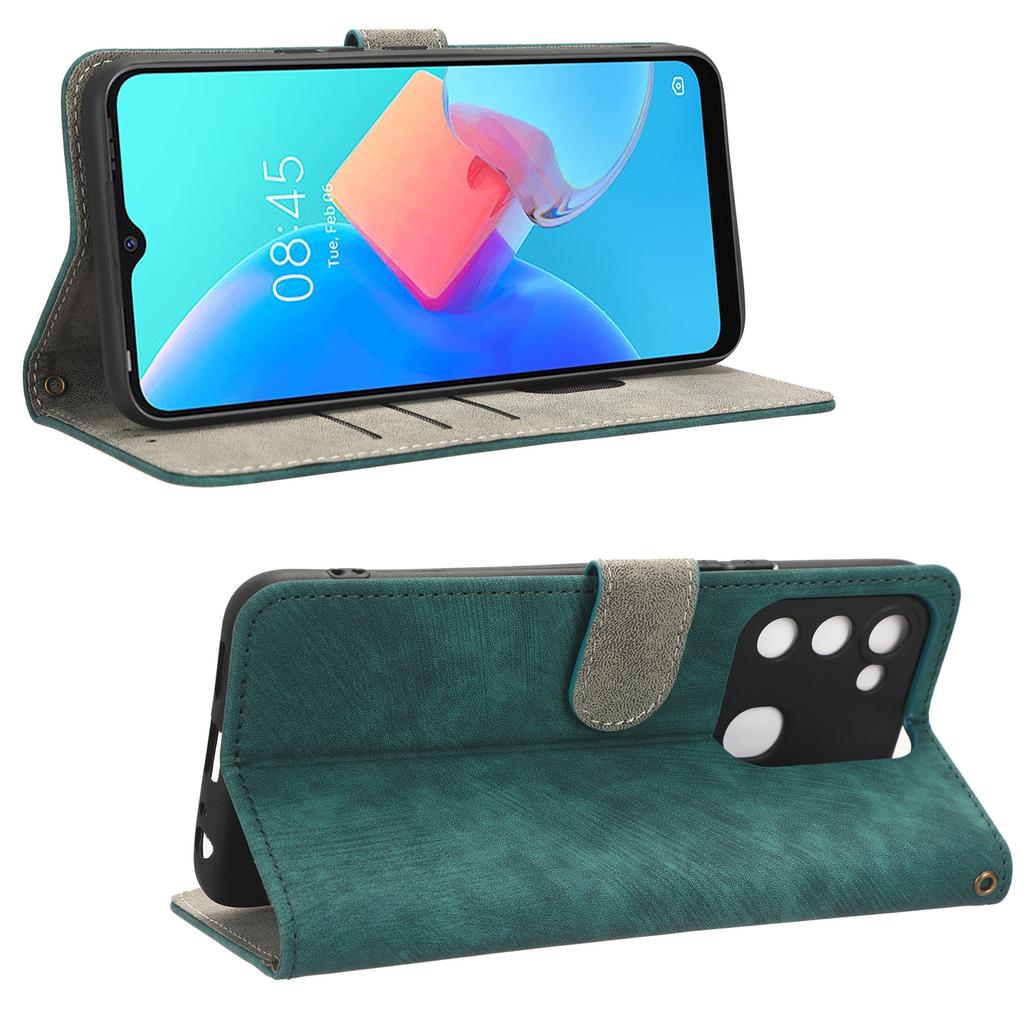 Для TECNO Spark 8C 4G/Spark 9 4G/Spark Go 2022/KG5 Чехол для телефона Блокировка RFID Подставка Кошелек Кожаная обложка