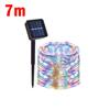 Solar LED Light String Outdoor Waterproof Flower Light Solar Garden Fairy Decoration Festival Party Atmosphere Color Light