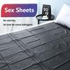 Sex Black Waterproof Bedding Sheet for Lubricant BDSM Erotic Toy SM Adult Game Couple Bed Passion Supplies Tool Flirting