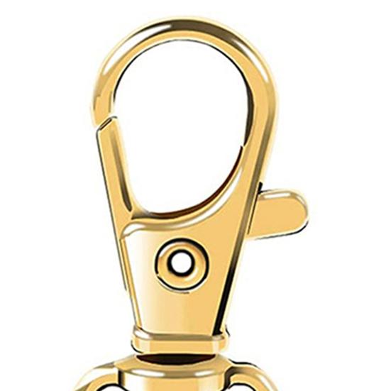 100Pcs/Set Key Chains Metal Lobster Claw Clasp with Key Rings Dog Collars Backpacks DIY Keychain
