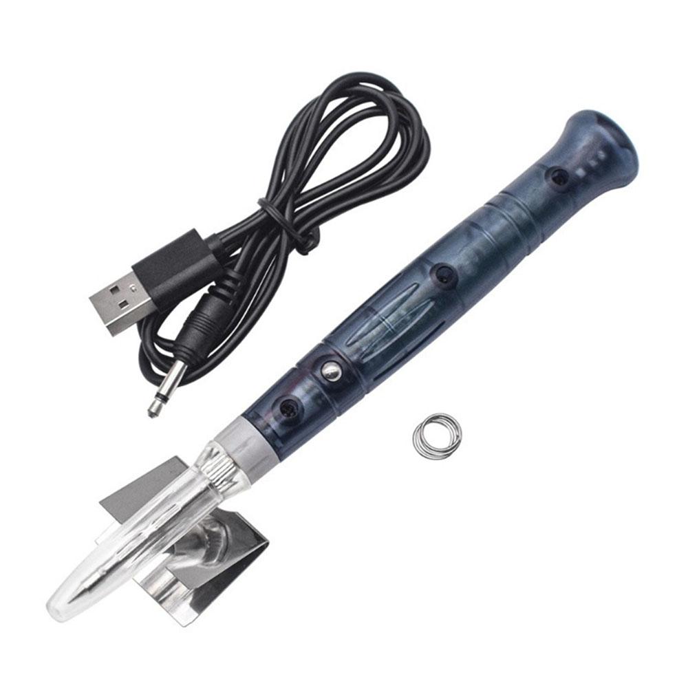 5V 8W Mini Portable USB Electric Powered Soldering Iron Pen Tip Touch Switch