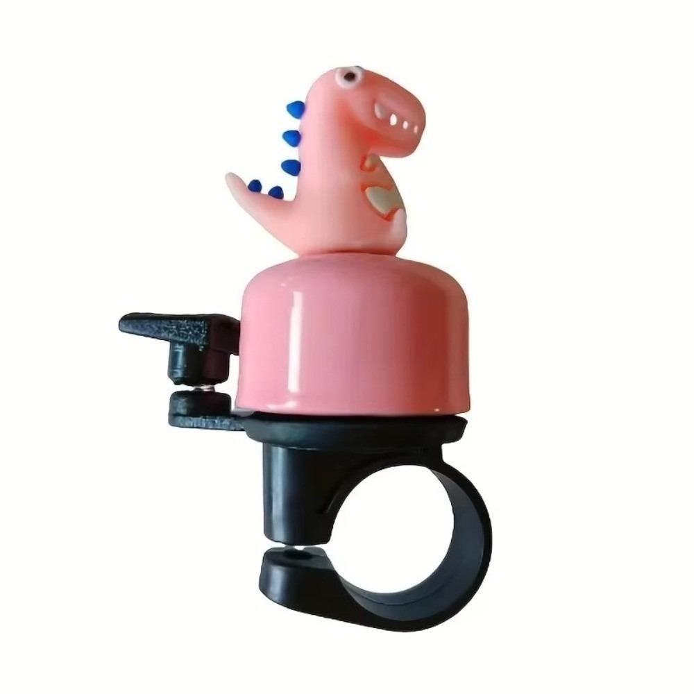 Cartoon Dinosaur Bicycle Bell Metal Warning Alarm Bell New Kids Cycling Bell  Handlebar Accessories