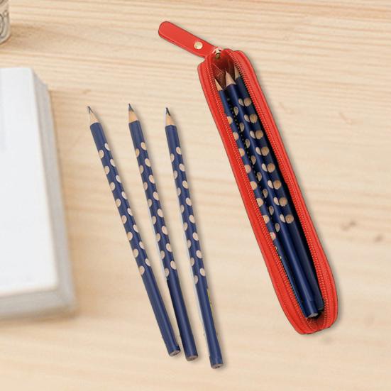 Сумка для канцелярских товаров Yousheng Многофункциональный дизайн Тонкий органайзер для карандашей Имитация кожи Компактный портативный чехол для хранения ручек