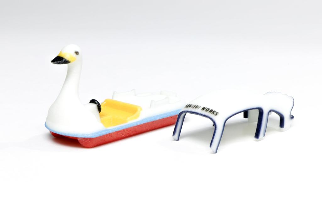 KATO 187 Swan Boat 6-608 Diorama Supplies