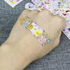 120pcs Lot Cute Cartoon Patterned Plasters Curved Strips Healing  Waterproof Wound Patches Kawaii Adhesive Bandages