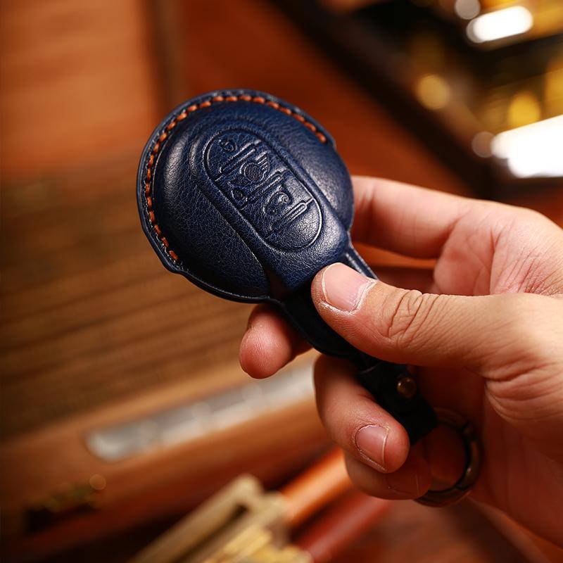 Кожаный чехол для ключей от машины, брелок, аксессуары для BMW Mini Cooper, чехол для ключей Countryman F54 Clubman F55 Hardtop F56 F57 F60
