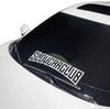 SLOWCARCLUB Наклейки на лобовое стекло автомобиля Лазерные наклейки на переднее стекло Для VW Tesla Skoda Volvo   Seat Subaru Автоаксессуары