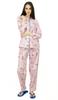 3 4 Sleeve Cotton Printed Pyjama Set Pj Pant Sleepwear - Choose Size