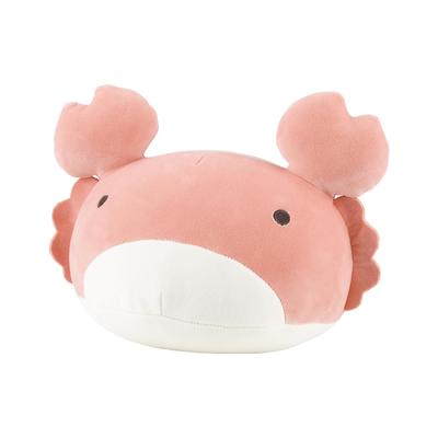 Подушка-валик Livheart Marshmallow Aquamie Краб (Общая длина: приблизительно. 22см) Пушистая плюшевая игрушка 18207-20