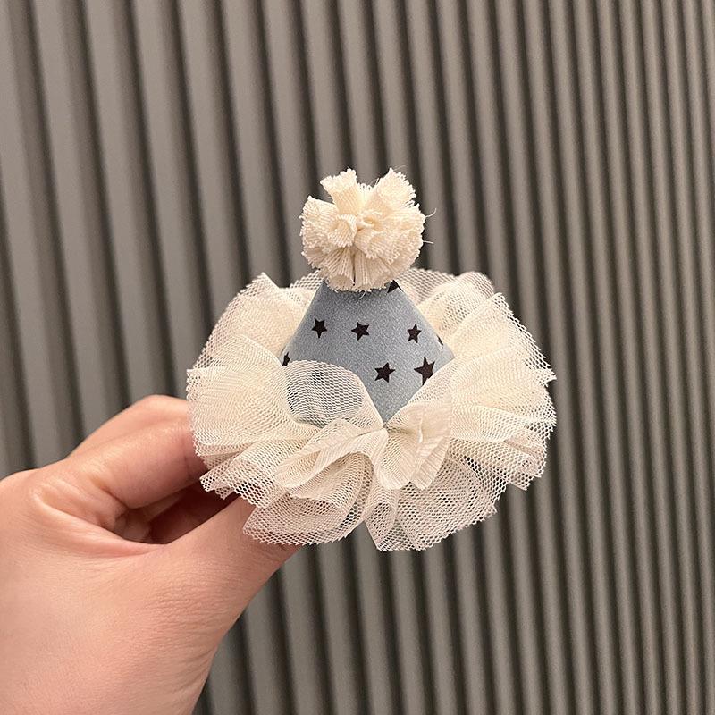 Korean Baby Girl Princess Hair Accessories: Birthday Hat, Hair Clip, Headband, Hairband Materials