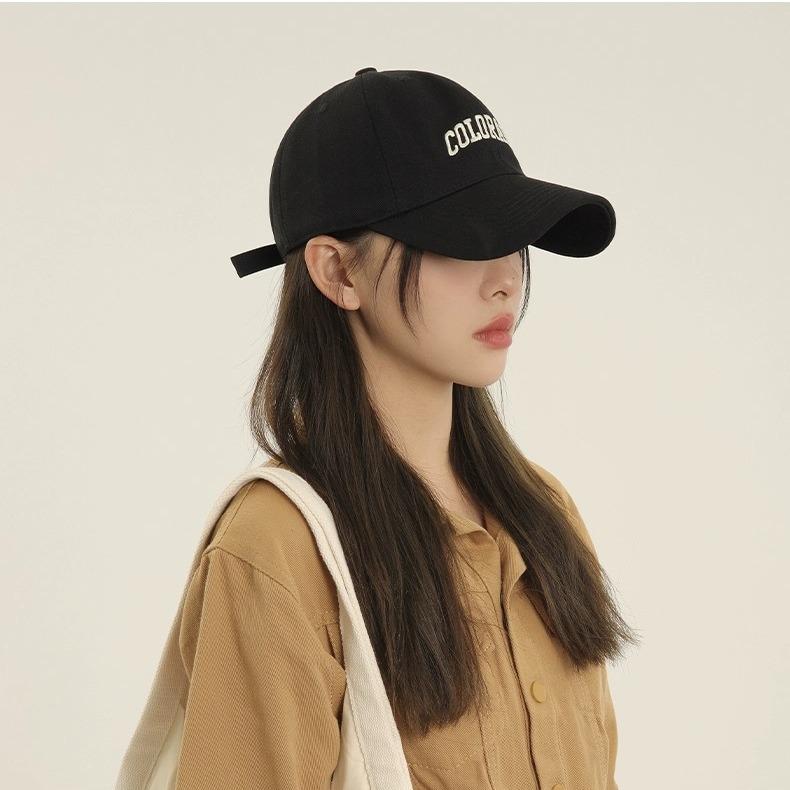 Глубокая верхняя часть большой окружности головы бейсболка женская новый стиль увеличенные широкие поля шляпа утиный язычок летняя солнцезащитная шляпа