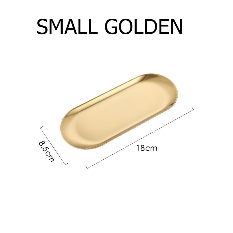 1 шт., Золотая обеденная тарелка из нержавеющей стали, десертная тарелка, поднос для фруктов и торта с гайками, кухонная тарелка для закусок, кухонная тарелка для стейка в западном стиле, блюдо MYY