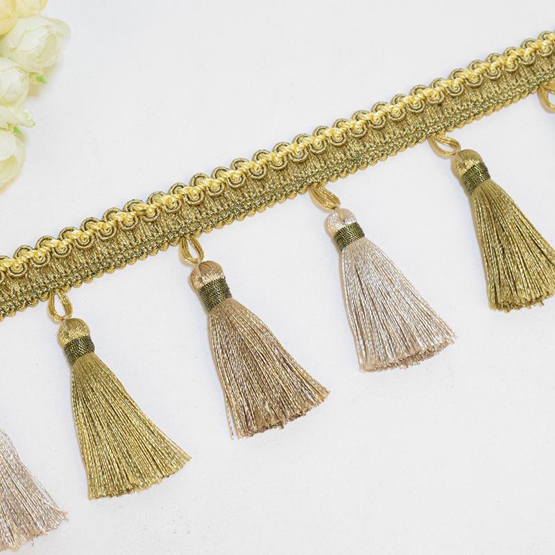 Красное кружево с кисточками — многофункциональный домашний аксессуар (12м) для багажа, штор и многого другого