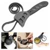 50cm Multi Functional Rubber Belt Wrench Adjustable Bottle Opener Auto Oil Filter Car Repair