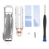 M.2 NVME SSD Heat Sink Professional Efficient Replacement Heatsink Kit with Dust Cover for PS5