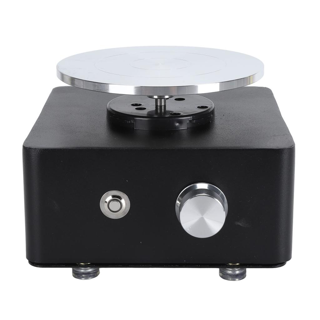 Мини гончарный круг 0‑180 об/мин, регулируемая детская керамическая рисовальная машина со съемным поворотным столом