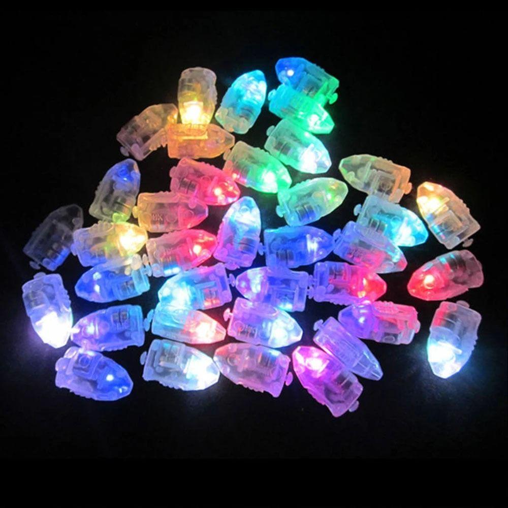 10Pcs Christmas Wedding Decor Balloons Lamps Luminous LED Party Light For Latex Balloons