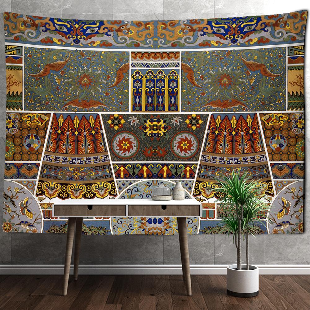 Мандала узор настенный хиппи Тапиз психоделический тайна настенная роспись гобелен гостиная спальня искусство домашний декор