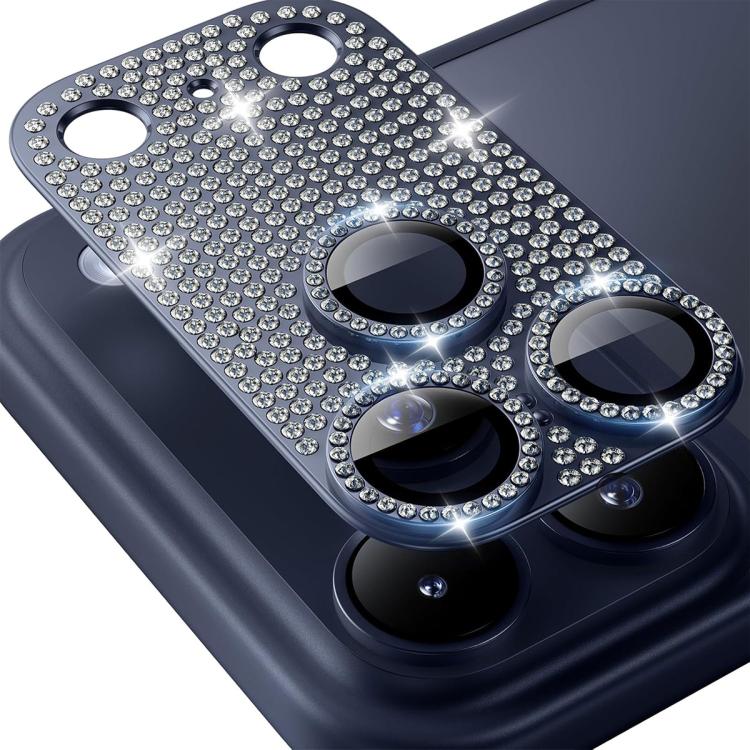 Hat-Prince Blink Diamond Алюминиевый сплав Пленка из закаленного стекла для объектива камеры iPhone 17 Pro Max, Защита объектива HD от царапин