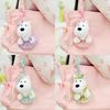 Terrier Highland West Dog Plush Keychain Toy Bag Pendant Decoration Kids Gifts