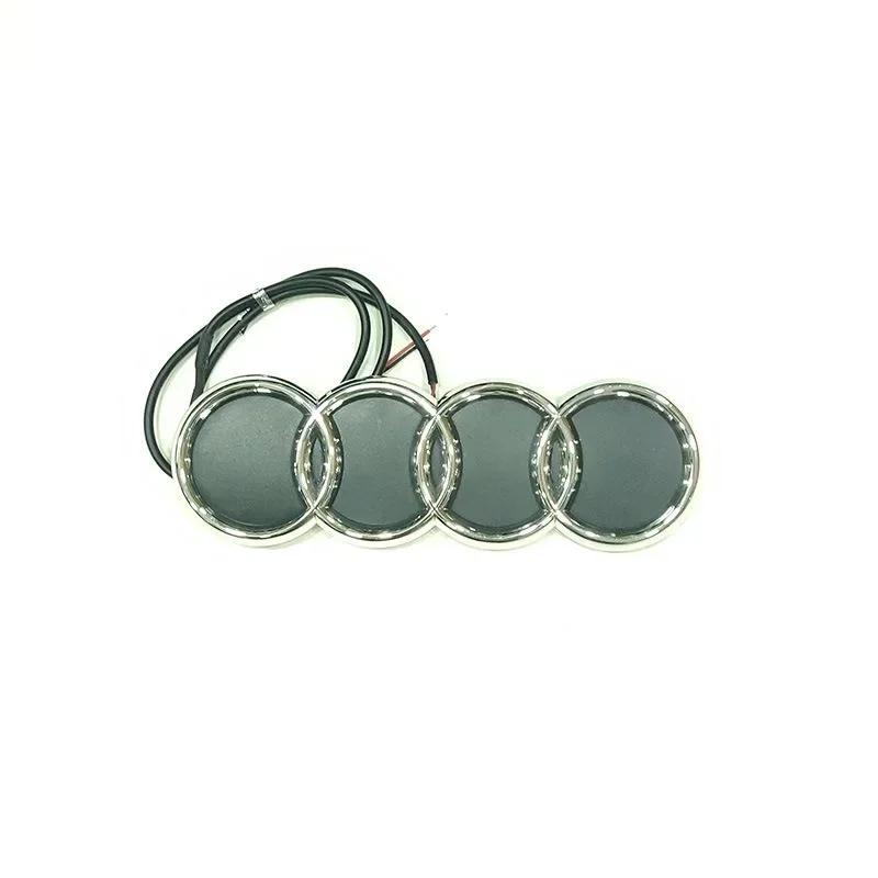 4D refitted LED lamp car front grille luggage logo For qwe2 A3 A4 A5 A6 A7 A8 S3 S4 S5 S6 S7 Q3 Q5 Q7 TT decoration accessories