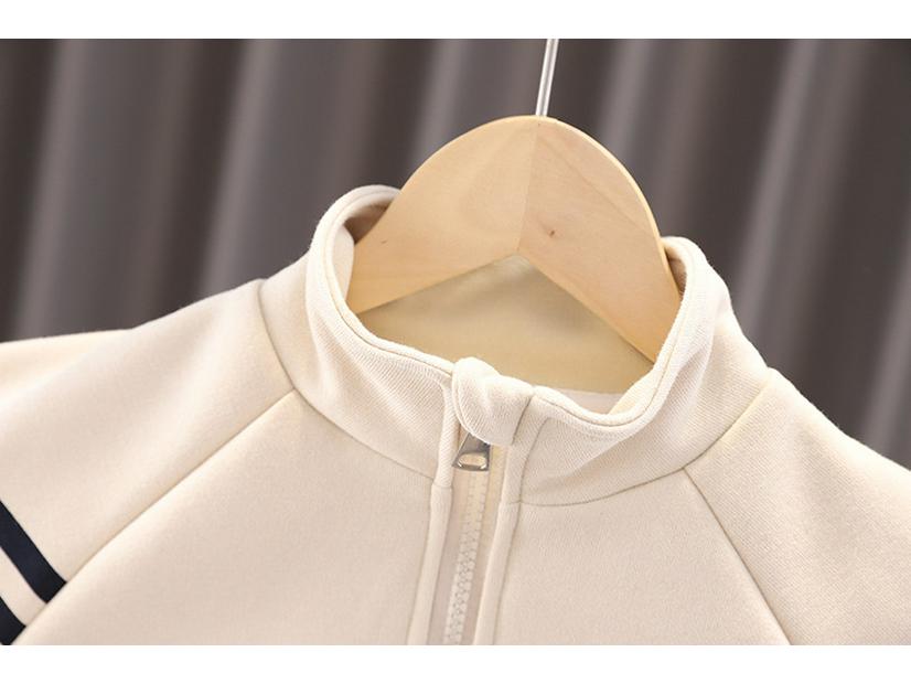 Детский спортивный костюм-тройка: Водолазка с высоким воротом, на молнии, возраст 1-6 лет, весна и осень