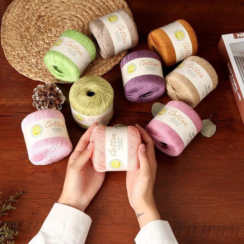 5 шт./6 размеров, кружевная нить, 4 нити, кружевная нить, хлопковая нить, аксессуары для кружева, шерстяная нить, кукла, ручная работа, сделай сам