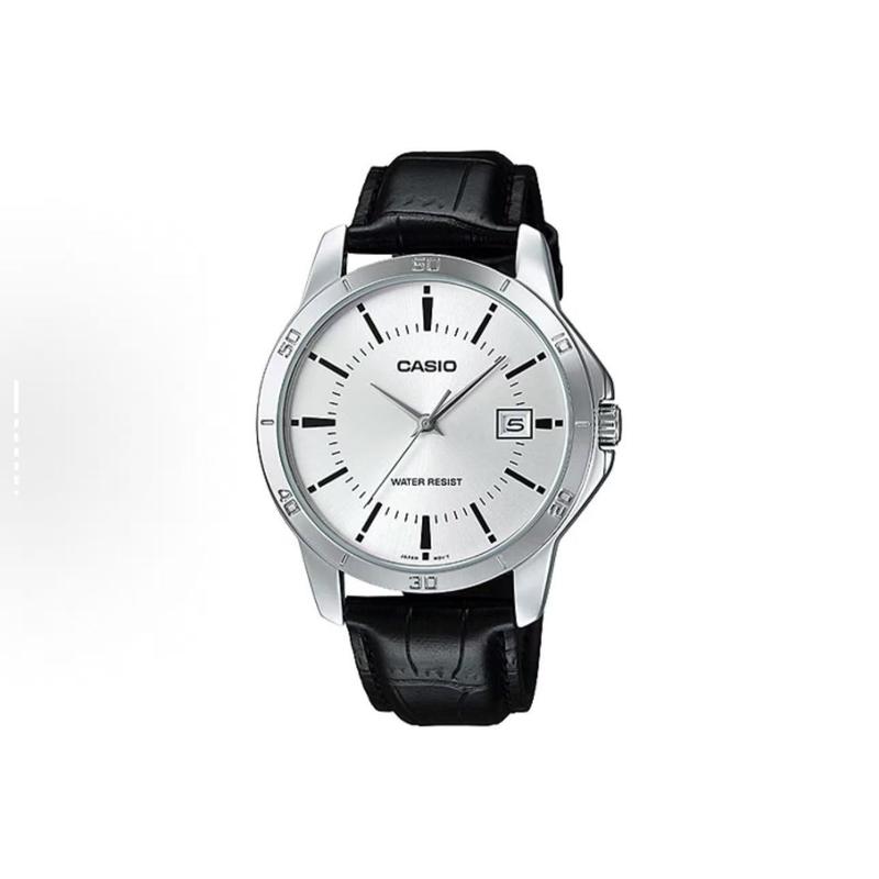 Casio Индивидуальные часы модифицированная серия Yunjing платиновые модные часы водонепроницаемые 30 метров Кварцевые силиконовый ремешок мужские an MTP-V004L-7A