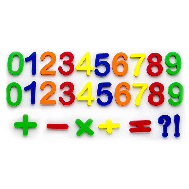 Magnetic Letters Numbers Alphabet Abc 123 Fridge Magnets Plastic Educational Preschool Learning Toy Set Uppercase Lowercase Math