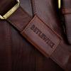 TBS-315 BROWN VINTAGE men' bag + CERTIFICATE