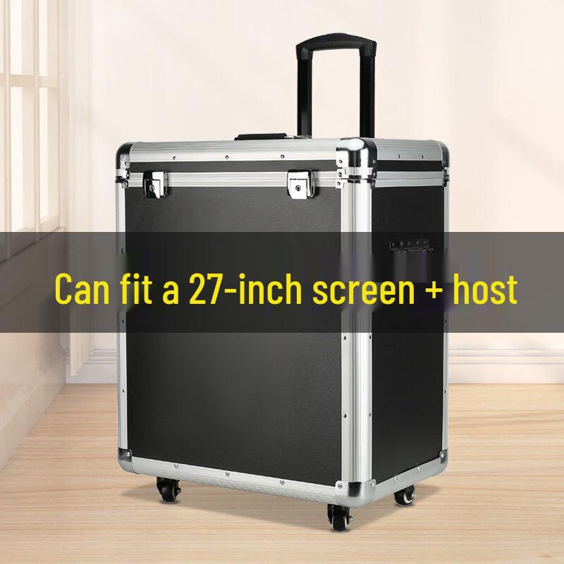 Large Aluminum Alloy Desktop PC Flight Case