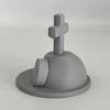 Украшение на Пасху «Пустая гробница» Элегантный 3D-печатный Распятие Украшение для гробницы Религиозный орнамент В качестве пасхального подарка