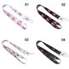 Heart Neck Strap ID Card Mobile Phone Strap Hang Rope Badge Holder Lanyard