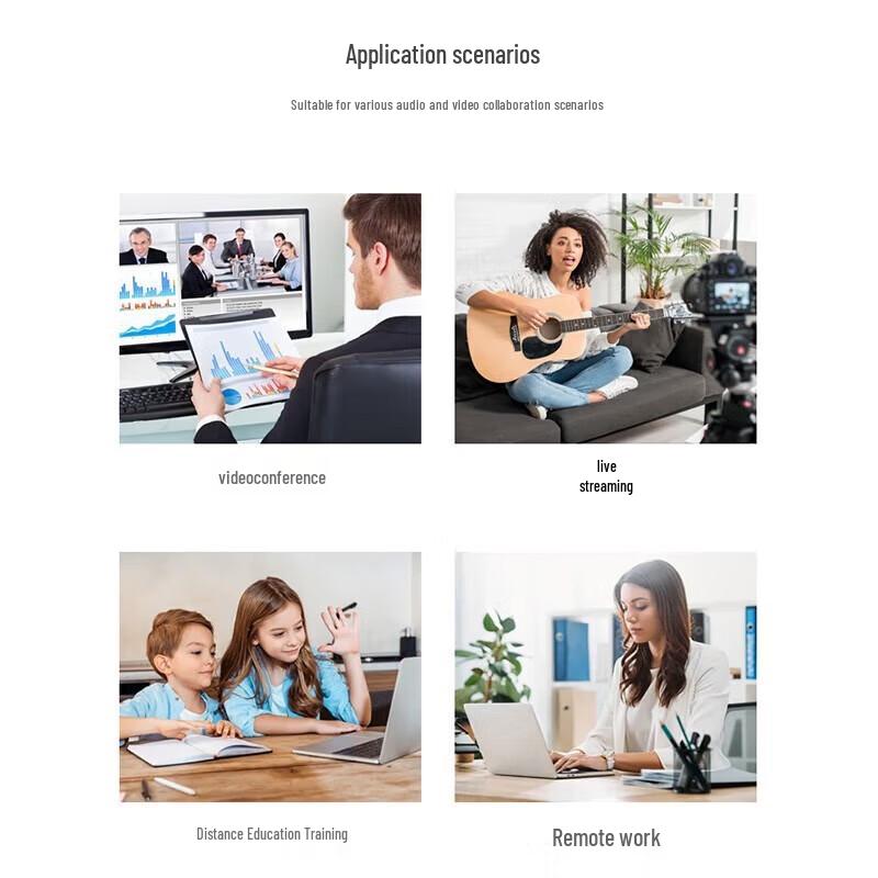 Hikvision 4K 12x Zoom USB HDMI Video Conference Camera (CN version)